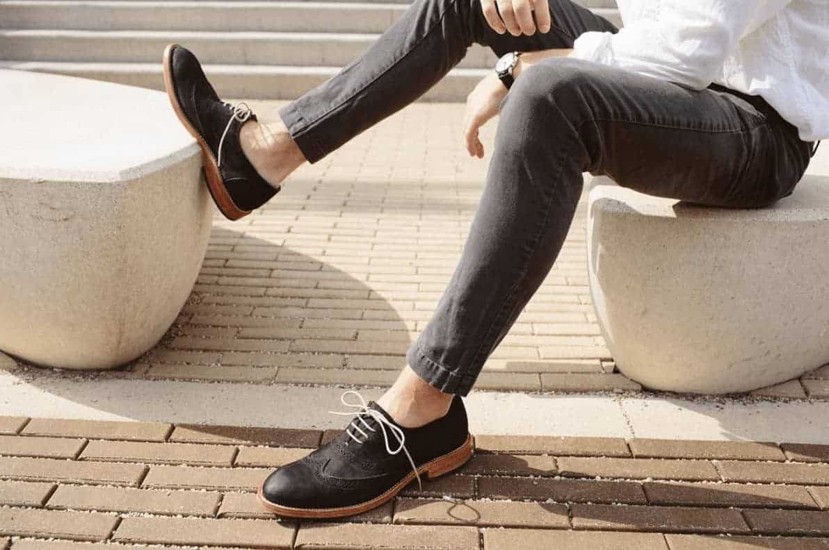 Adelante Shoe Company Ethical Oxfords in Black