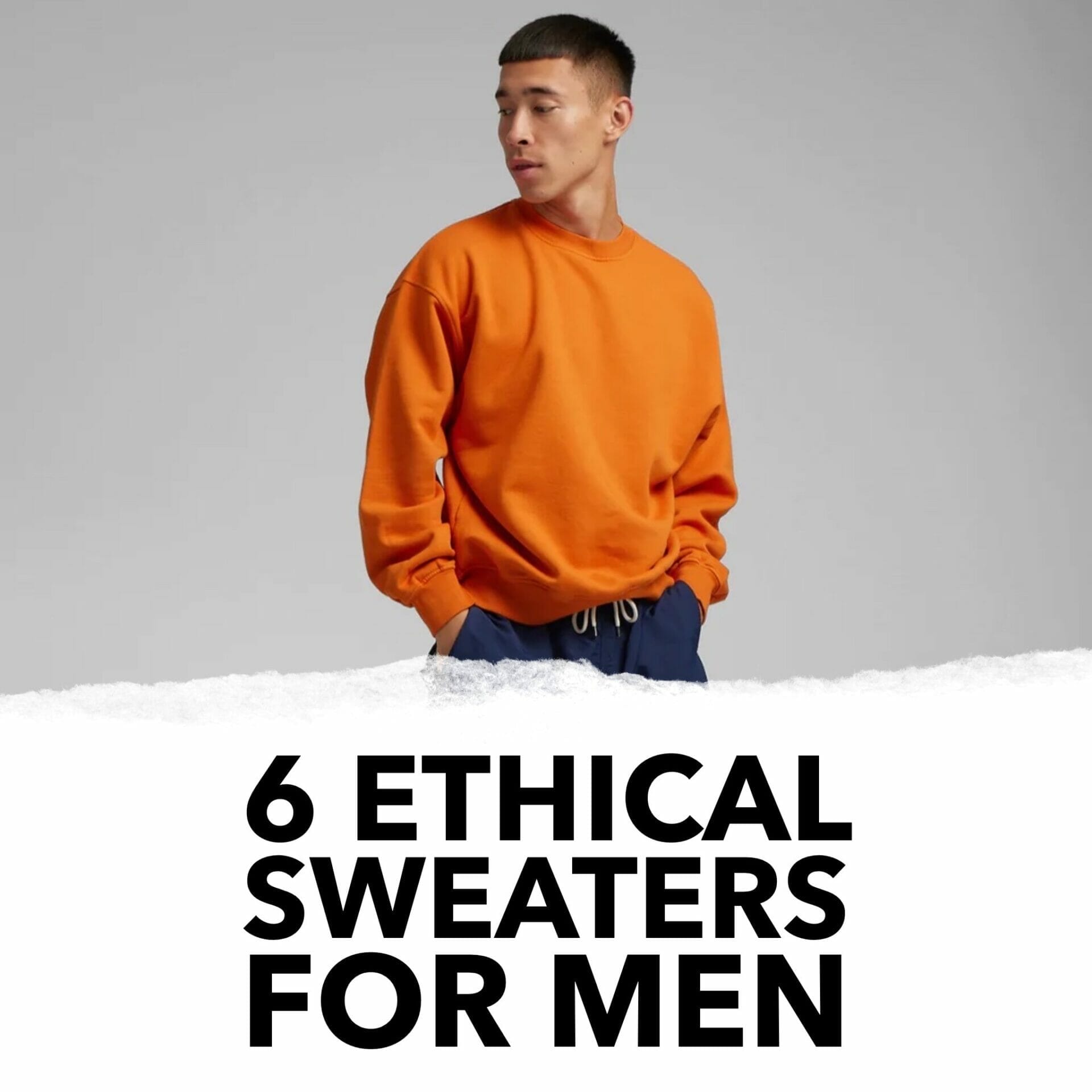 6 Sustainable and Ethical Sweaters for the Men in Your Life