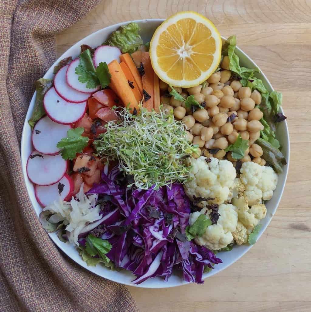 IG @ashdunc vegetarian food