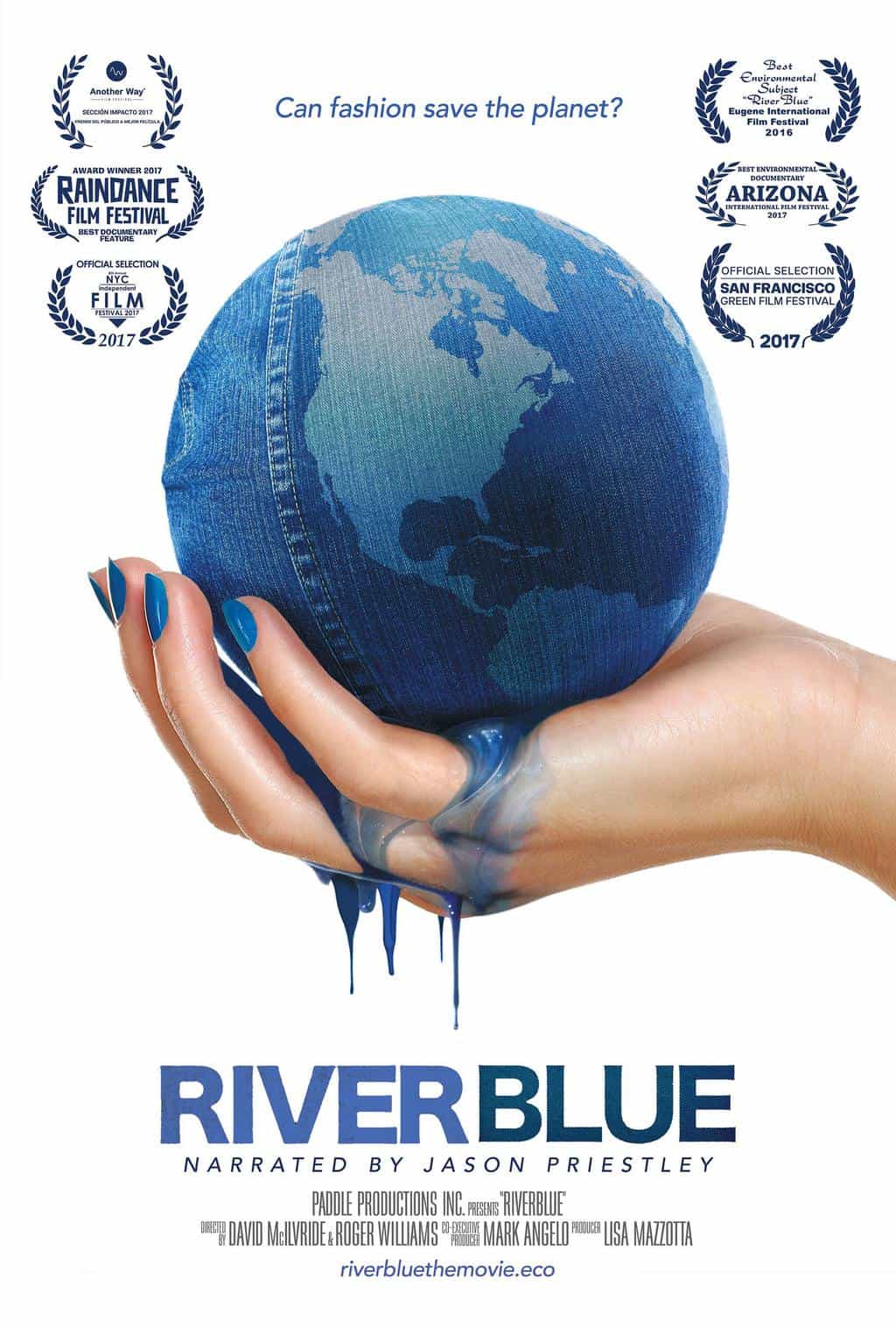 River Blue Film Poster