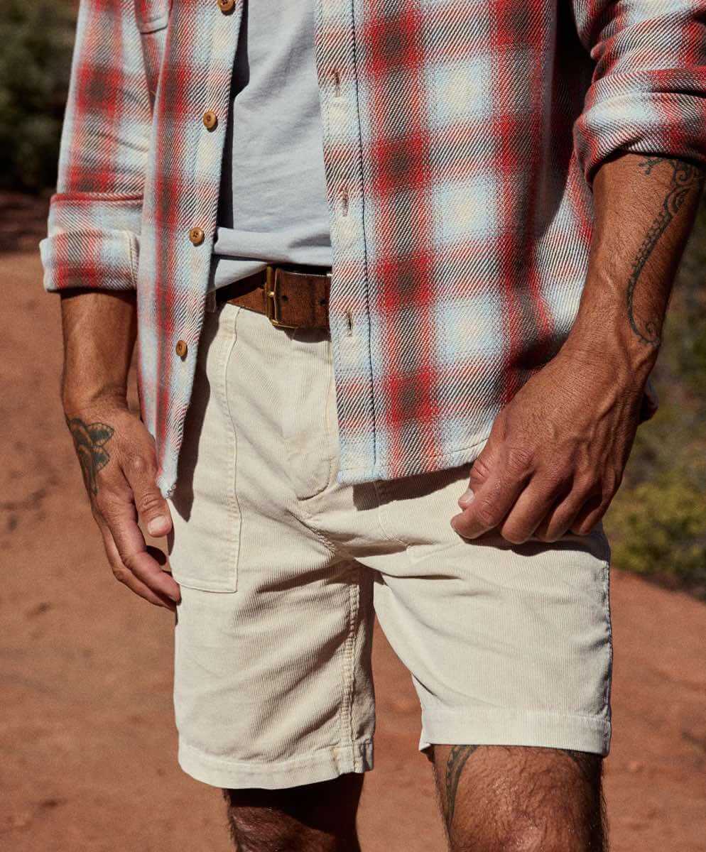 Outerknown Cord Shorts for Dad_sustainable father's day gifts