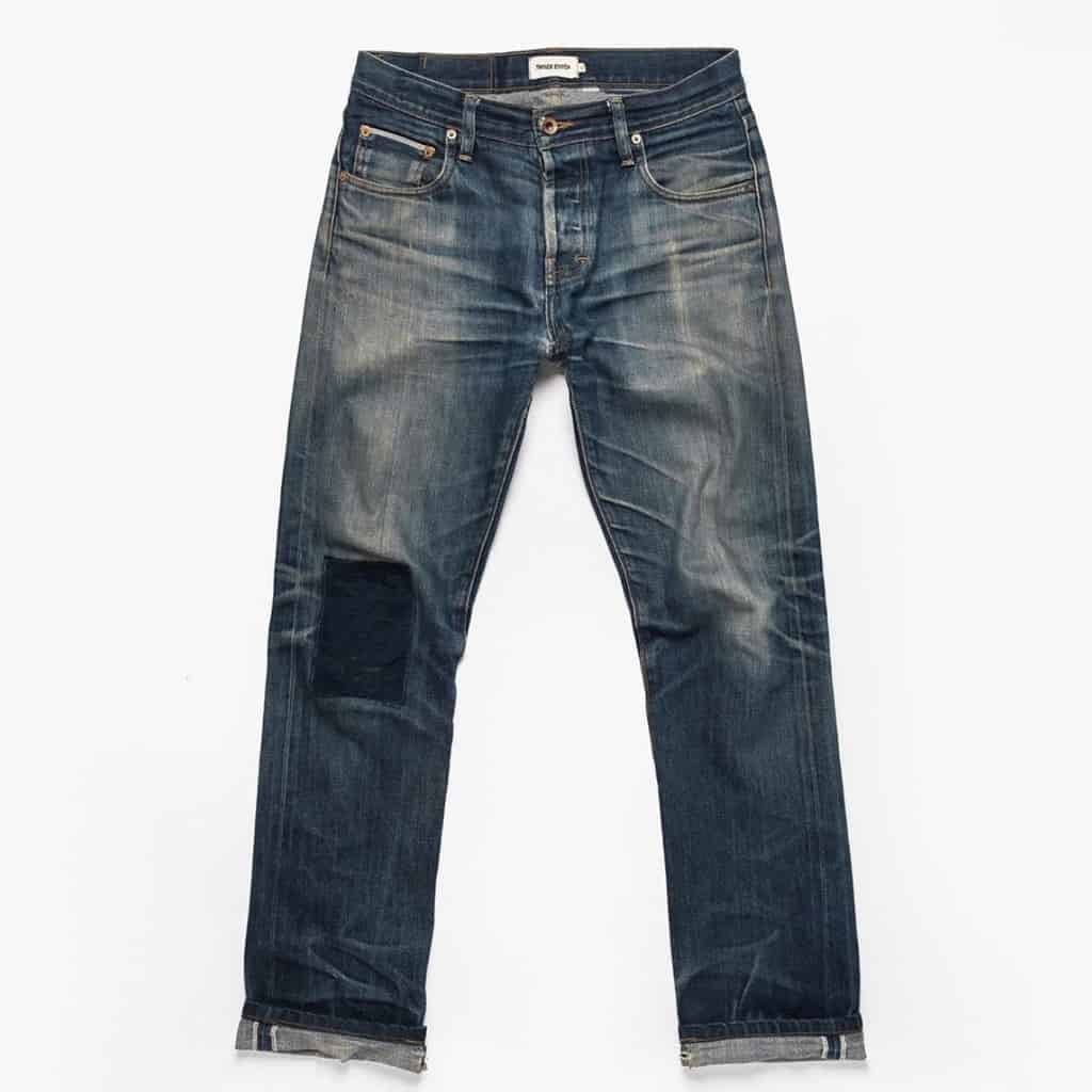 Taylor Stitch Restitch Repaired Jeans