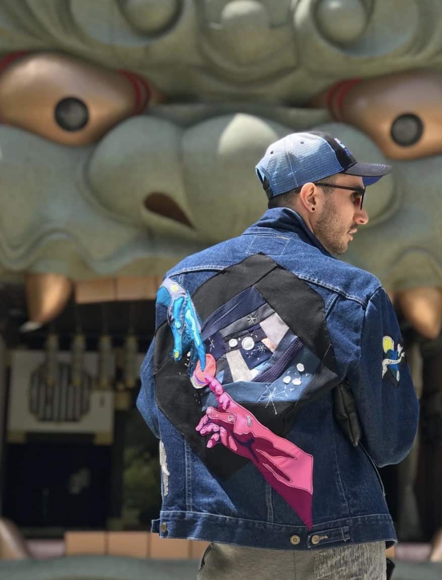 zero waste daniel patches made from fabric scraps