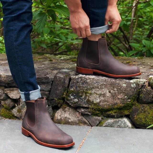 Adelante Shoe Company Mendoza Chelsea Boots