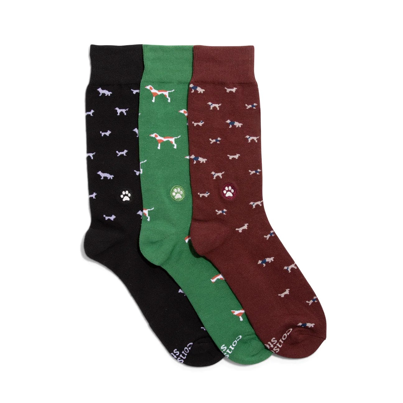 Fair trade vegan socks that save dogs