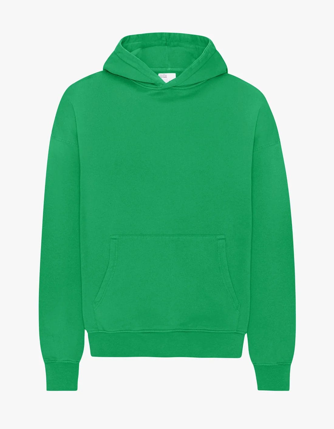 organic cotton vegan friendly hoodie for men in green