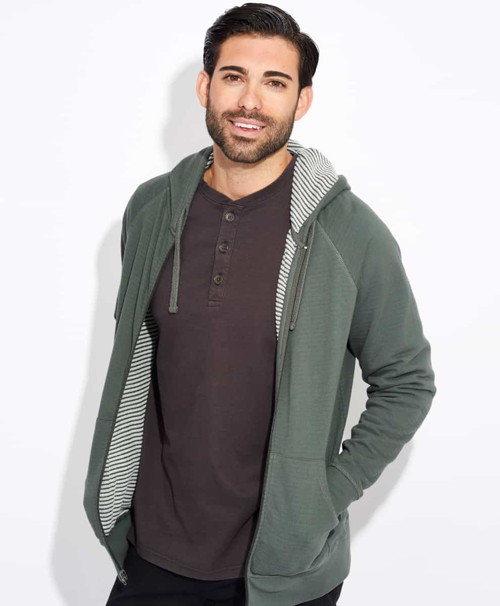 Pact Hoodie Green fair trade xmas gift