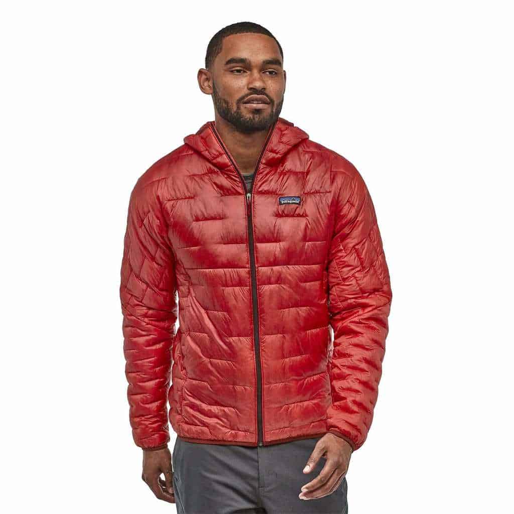 Patagonia Micro Puff Hoody Red