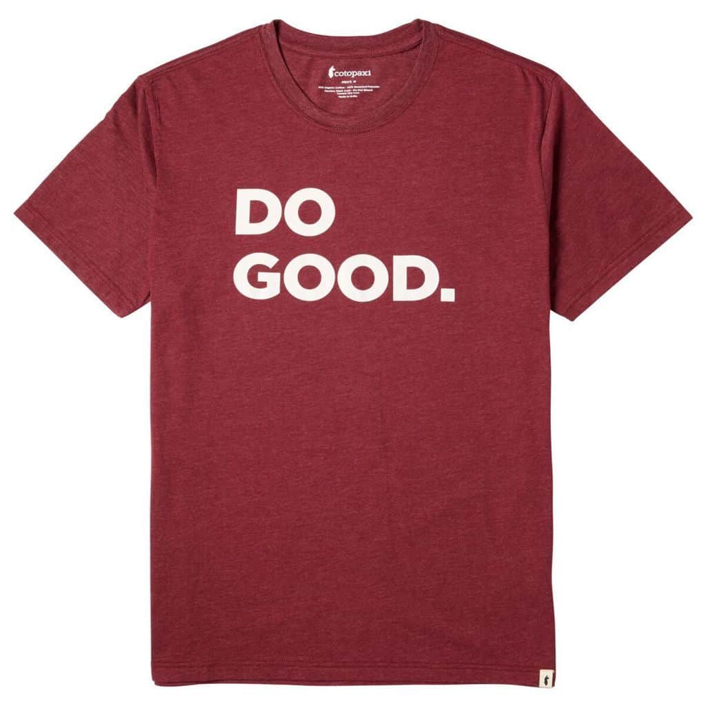 Do Good Shirt by Cotopaxi in Port