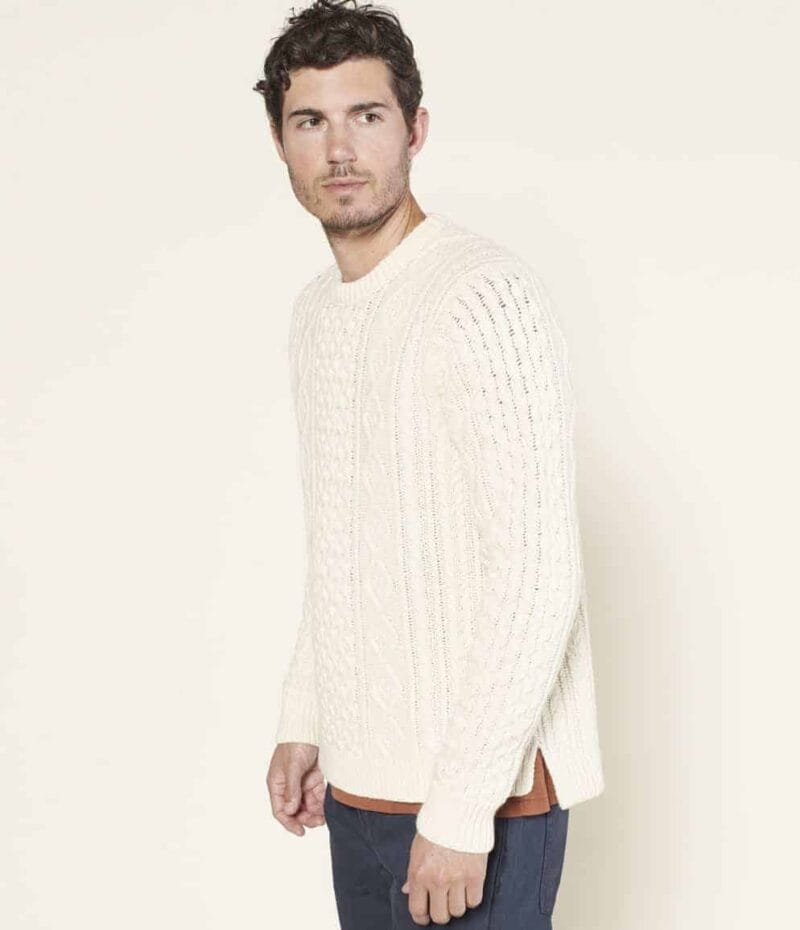 4 Guilt Free Dupes of the Chris Evans “Knives Out” Sweater | Eco-Stylist