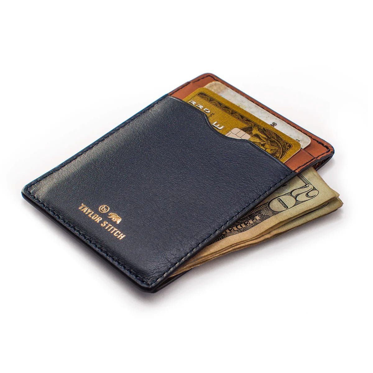 the minimalist wallet by taylor stitch