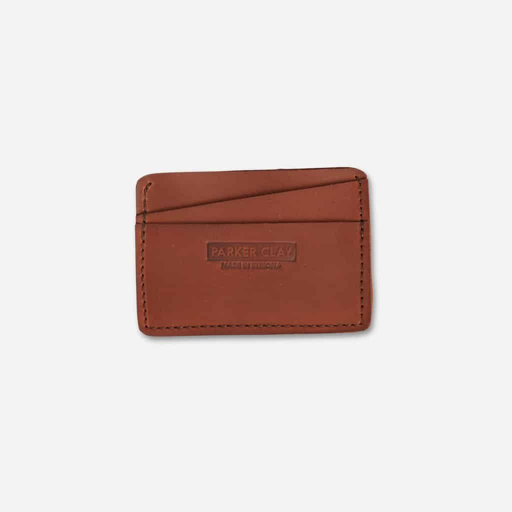 Minimalist Wallet Parker Clay Rust Brown