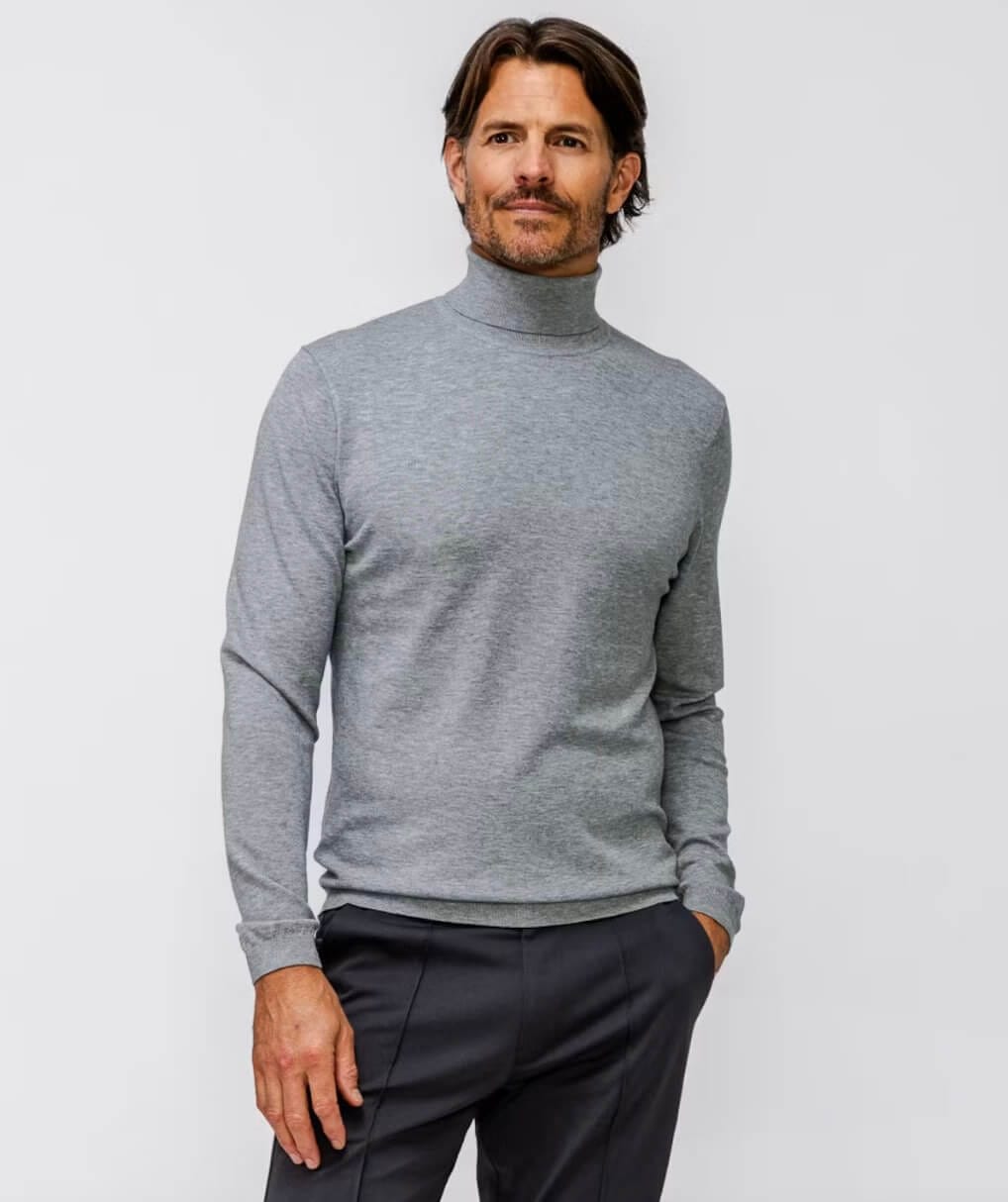 Sustainable Turtleneck for men by minstry of supply