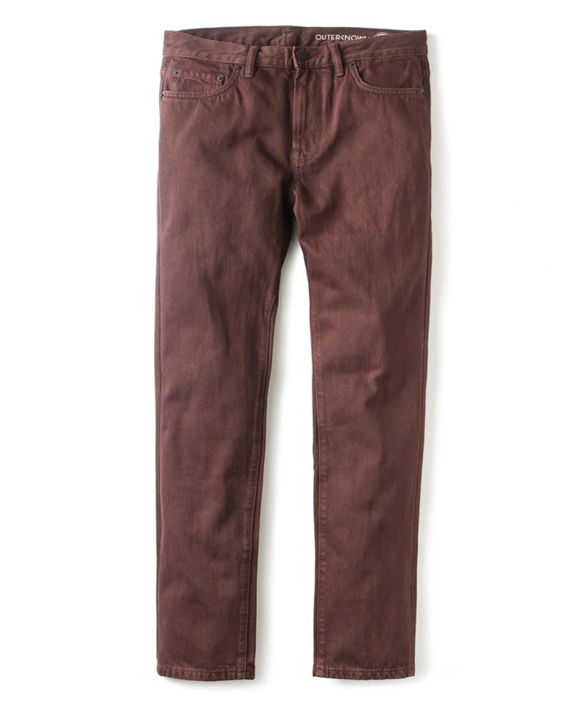 Outerknown Drifter Tapered Fit SEA Jeans in Redwood