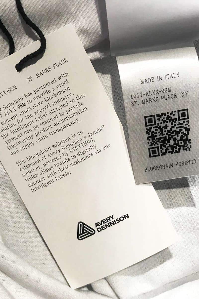 Blockchain for sustainable fashion_Avery-Dennison