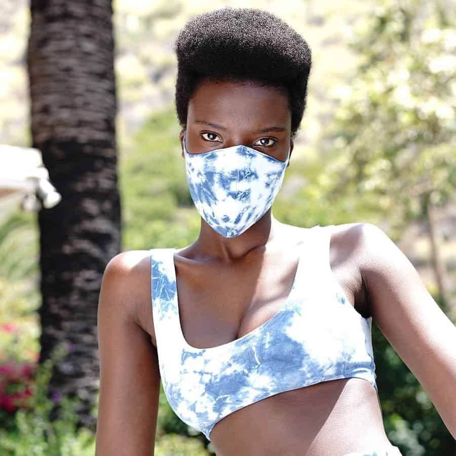 Women’s Face Mask Grocery Apparel