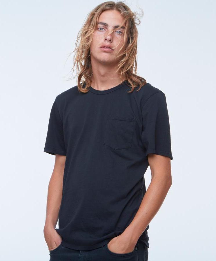 ethical athleisure Groceries-Apparel-Pocket-Tee