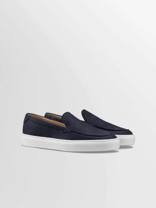 Koio yacht shoes loafers in blue