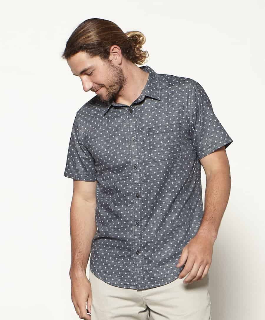 Outerknown Short Sleeve Button Up Shirt