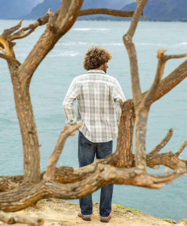 outerknown blanket shirt for men