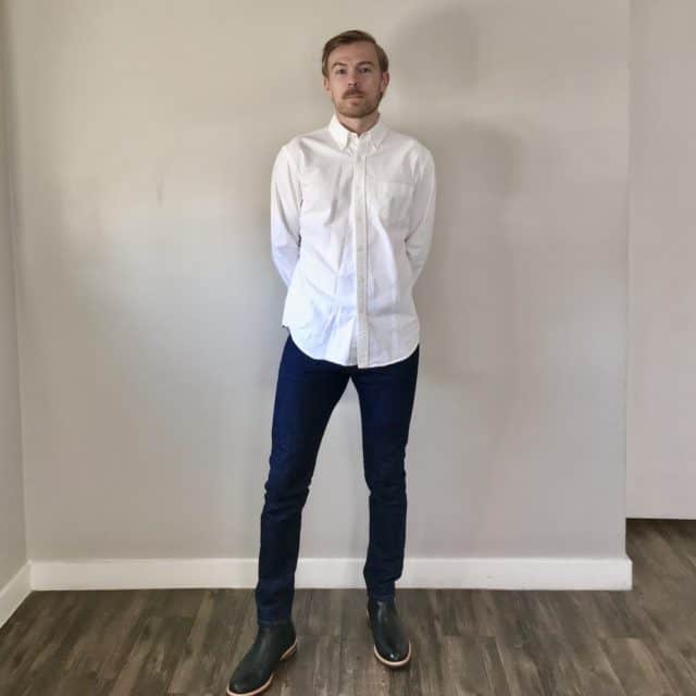 outerknown sea jeans styled by Eco-Stylist