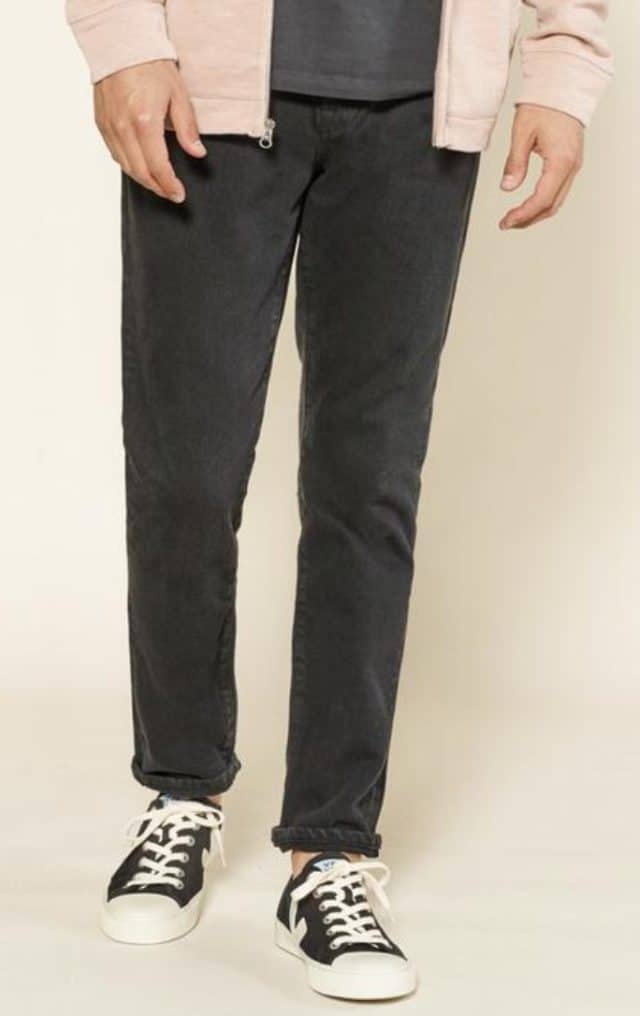 outerknown tapered fit pitch black