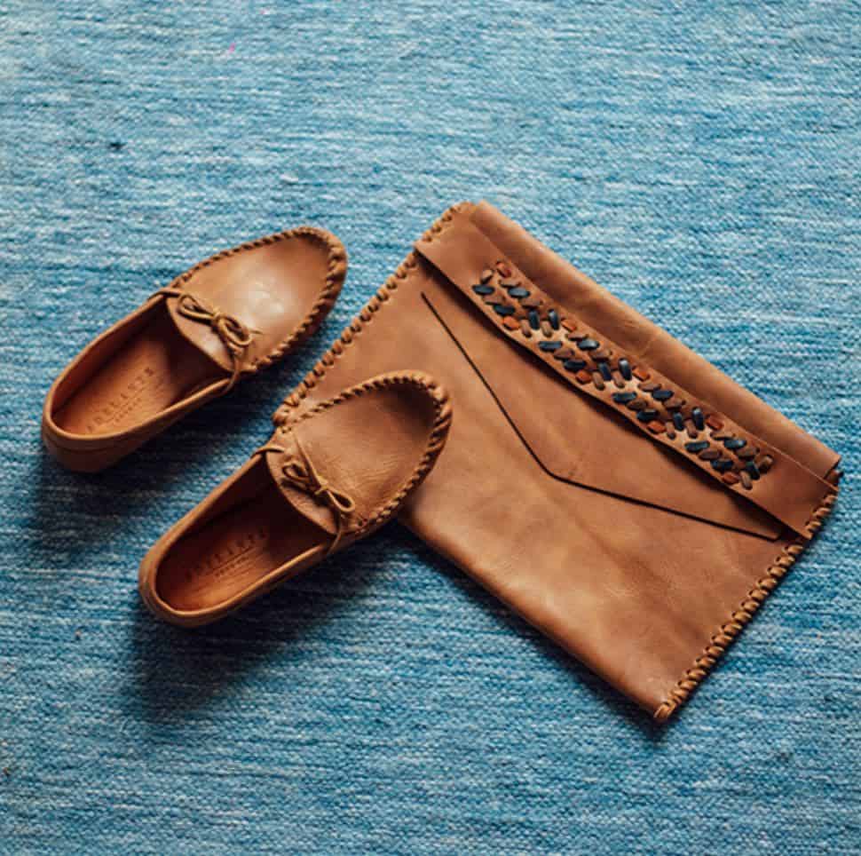 ethical unisex christmas gifts_moccasins by Adelante