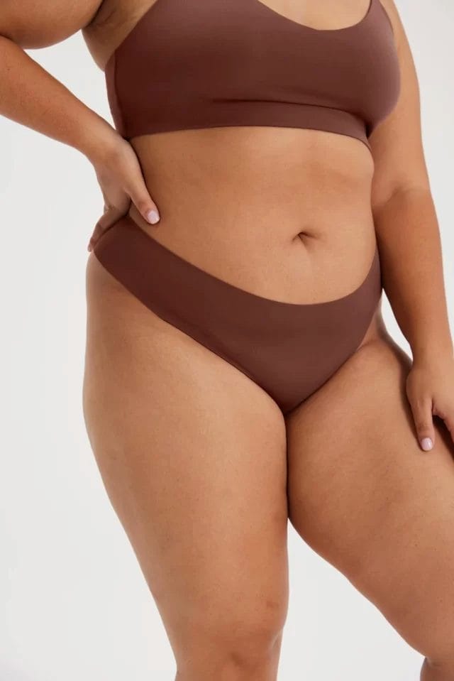 photo of model wearing Girlfriend Collective Underwear