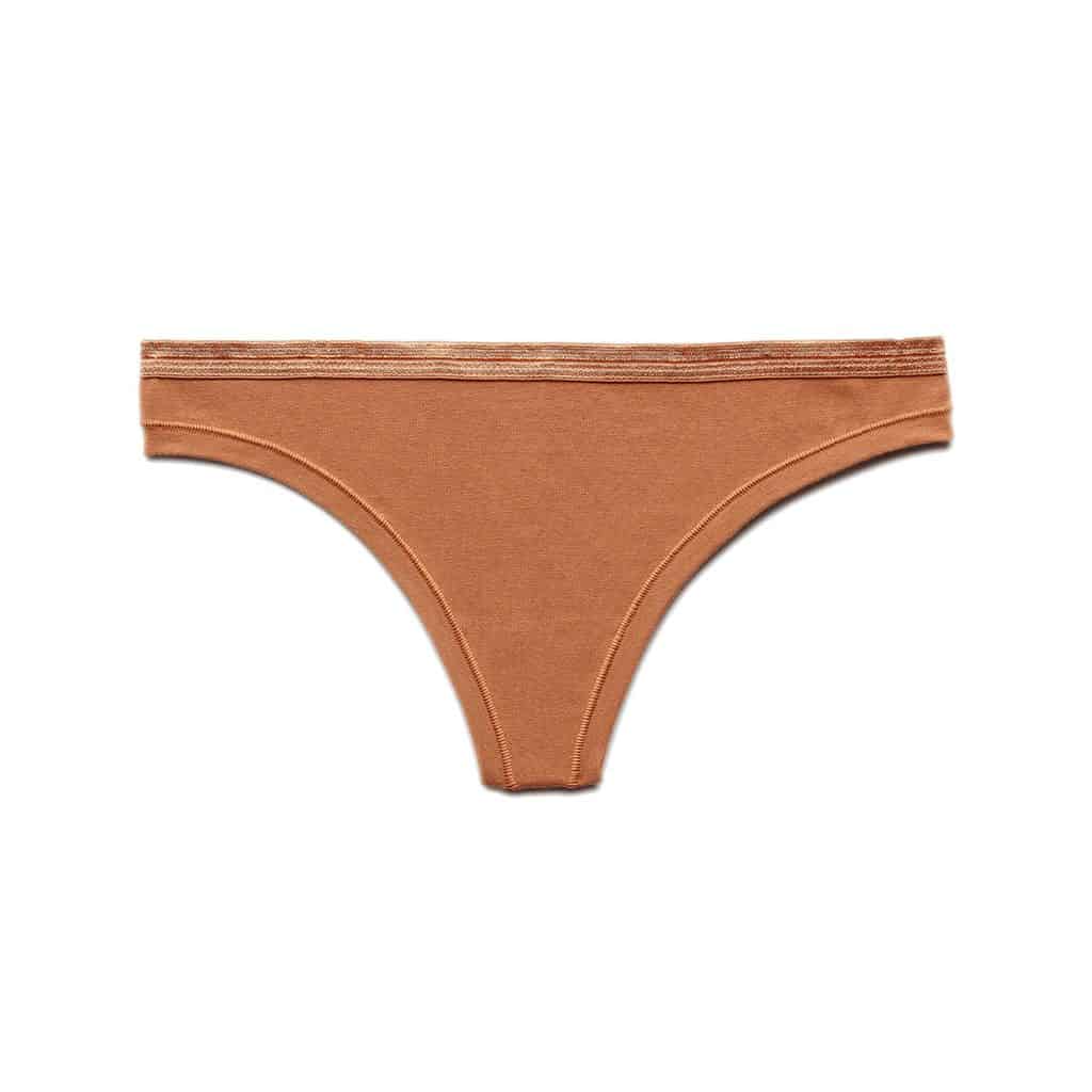 Knickey Thong in Butterscotch