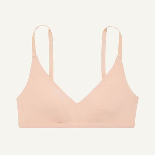 Knickey Triangle Bra in Peachy Keen