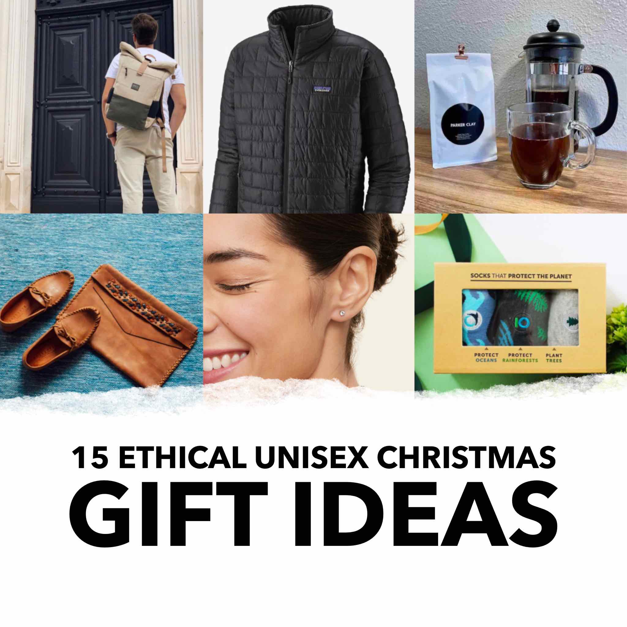 15 ethical sustainable unisex chrismtas gift ideas