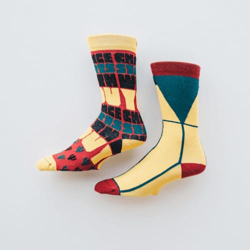 Voyce Threads Teach for America Socks