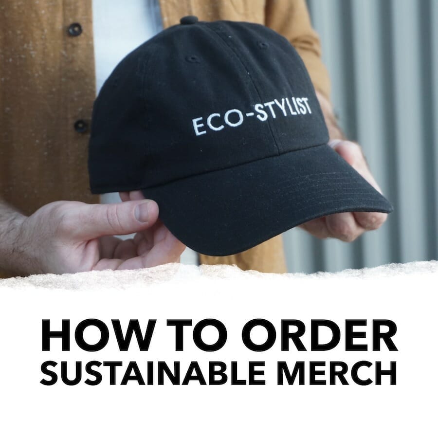 How to Order Custom Sustainable Merch
