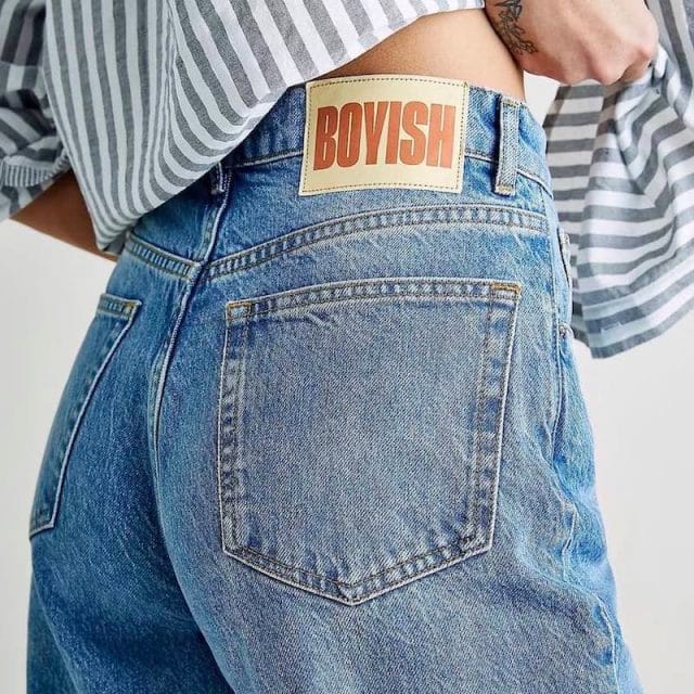 how sustainable is Boyish Jeans