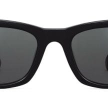 Harris Wide Sunglasses in Jet Black (Non-Rx)