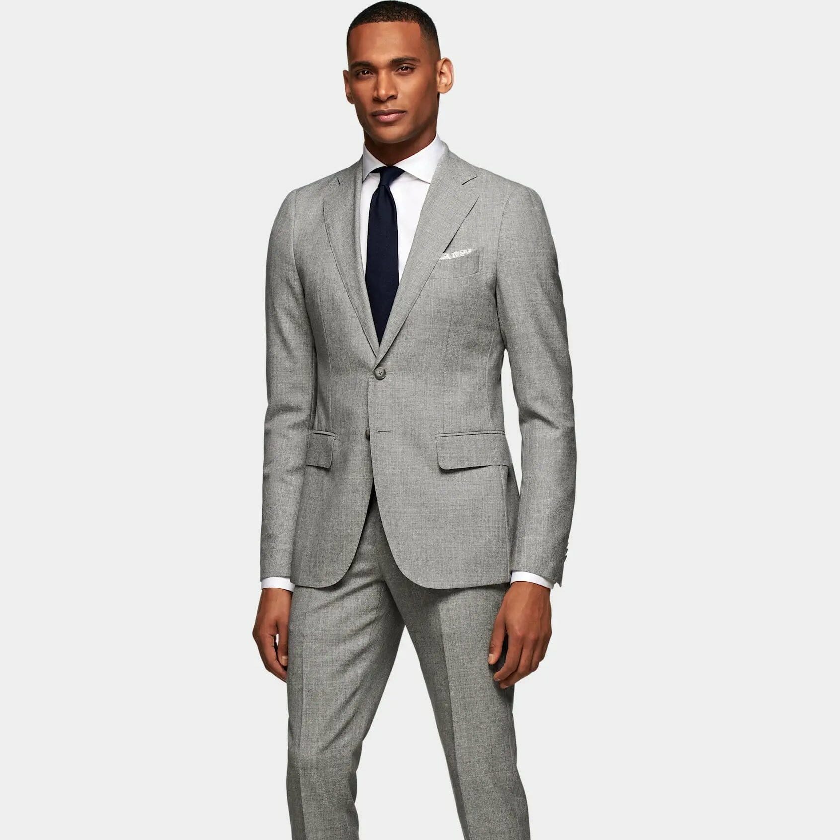 Rustic Light Gray Light Grey Suit Wedding With Peaked Lapel Perfect For  Groom Wear And Parties From Sexybride, $76.43 | DHgate.Com