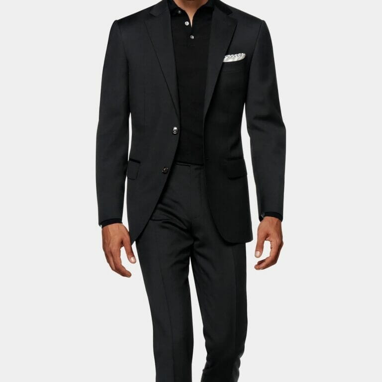 Black Napoli Suit | Eco-Stylist