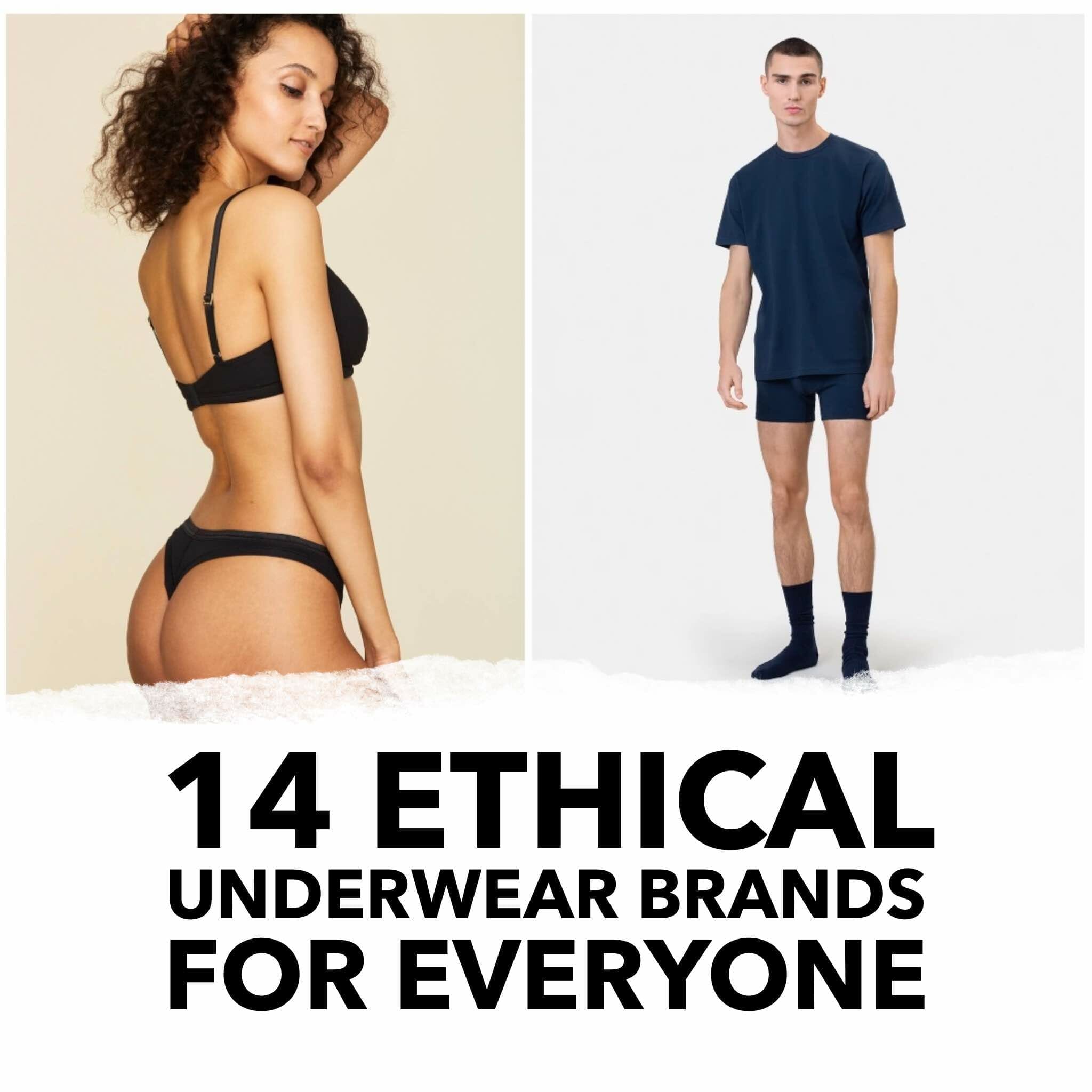14 ethical underwear brands for him and her