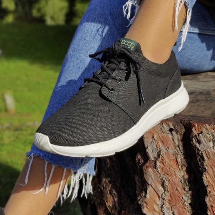 dopekicks are eco-friendly, waterproof sneakers made from hemp