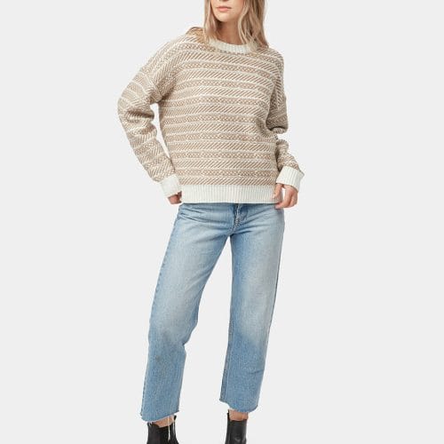 Highline Intarsia Crew Sweater