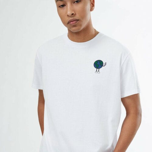 Peace Man Unisex T-Shirt (WHITE / L)