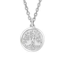 Silver Homme Tree of Life Pendant