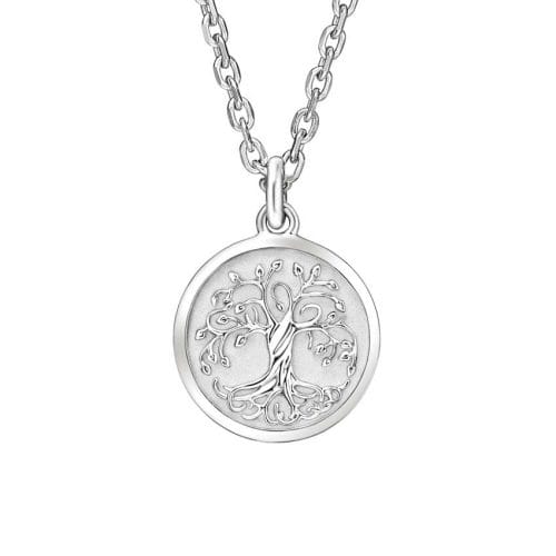 Silver Homme Tree of Life Pendant