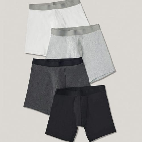 Men's Everyday Extended Boxer Brief 4-Pack L