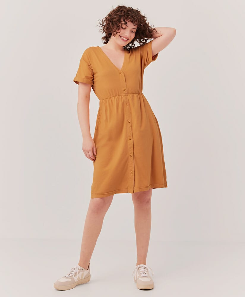 Pact summer dresses sustainable