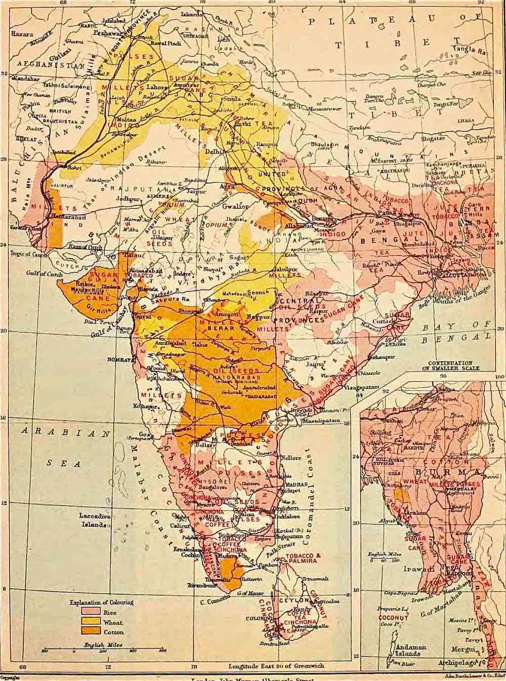 1911_Map_of_British_India_showing_crop_land_dedicated_to_opium_jute_indigo_sugarcane_and_other_crops