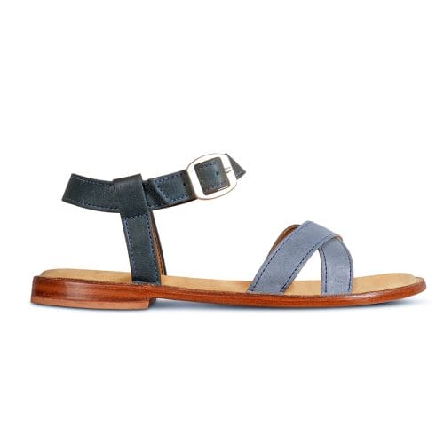 The Isabela in Denim Blue and Cemento
