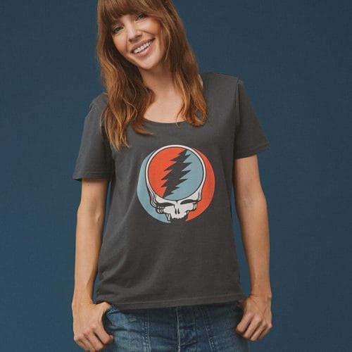 Women's Usual Suspect Grateful Dead X Pact Graphic Tee 2X