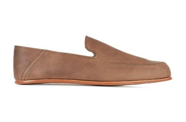 men's slip on shoe in brown