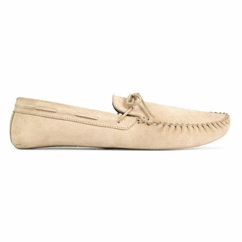 The Men's Moccasin in Oatmeal